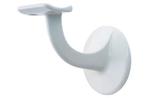 Leuninghouder Blind Hol aluminium wit, Verzenden, Nieuw