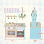 TRUUSK IJswagen voor Kinderen - Kinderkeuken met 17 Accessoi, Verzenden, Nieuw