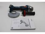 Bosch Professional GWX 18V-10 P - Accu Haakse Slijper 125mm, Verzenden, Zo goed als nieuw