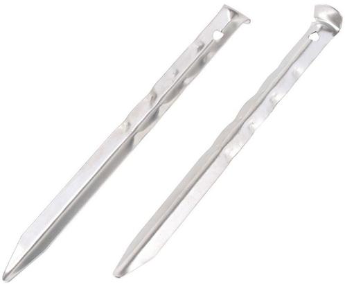 Easy Camp U-Steel Peg haringen 18 cm - 10 stuks, Caravans en Kamperen, Kampeeraccessoires, Nieuw, Verzenden