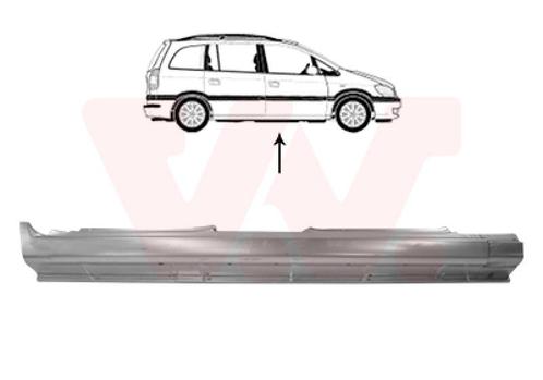 DREMPEL VOOR OPEL ZAFIRA B 2005-2008 13239589, Auto diversen, Auto-accessoires, Nieuw, Ophalen of Verzenden