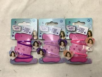 Veiling - Partij Disney Violetta Haarspelden beschikbaar voor biedingen