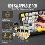 2dekans | Ajazz AK820 MAX HE - 75% Bedraad RGB Gaming, Ophalen of Verzenden, Zo goed als nieuw, Ajazz