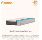 2dekans | Emma - Lite - Matras - 140x200, Ophalen of Verzenden, Zo goed als nieuw
