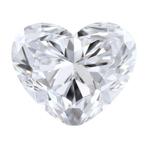 1 pcs Diamant  (Natuurlijk)  - 2.02 ct - Hart - D, Nieuw