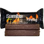 Samba Firelog - Haardblok - Paraffine - 1,1 kg. (Barbecue), Nieuw, Ophalen of Verzenden