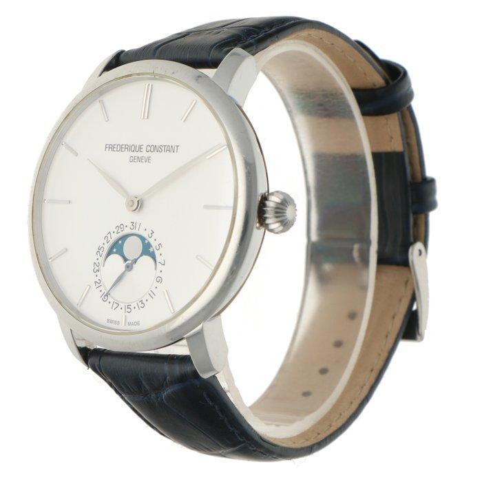 Frédérique Constant - Slimline Moonphase - Zonder, Sieraden, Tassen en Uiterlijk, Horloges | Heren