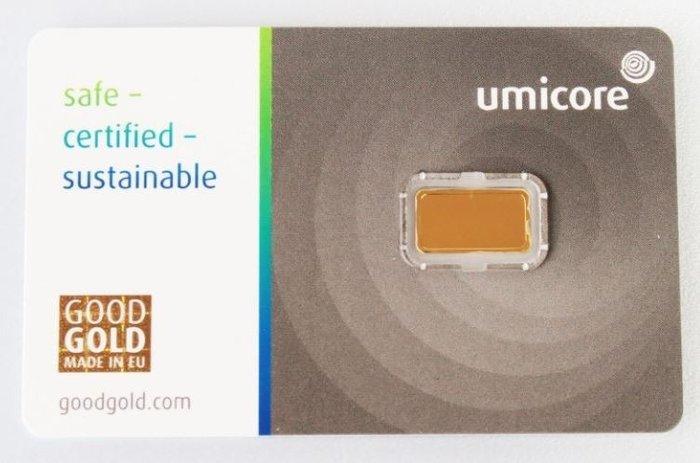 1 gram - Goud (Zonder Minimumprijs), Postzegels en Munten, Edelmetalen en Baren