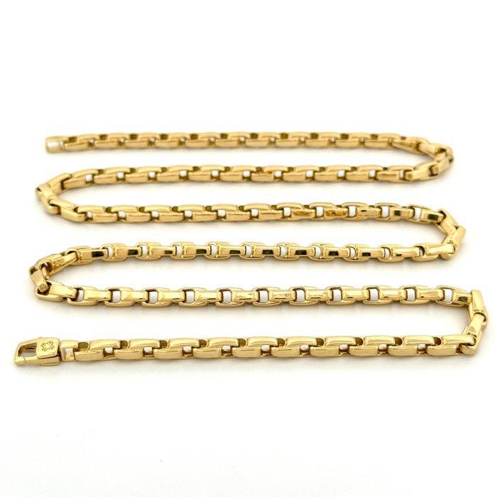 Handmade - Halsketting - 16.8 g - 18 karaat Geel goud, Sieraden, Tassen en Uiterlijk, Kettingen