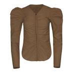 Marant Etoile • kaki blouse Benatea • 32 (FR34), Isabel Marant, Bruin, Verzenden, Nieuw