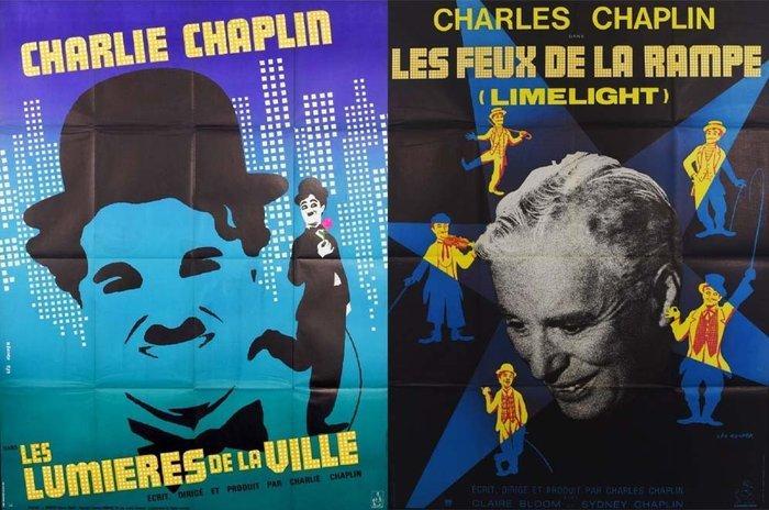 Charlie Chaplin City Lights & Limelight Original French, Verzamelen, Film en Tv