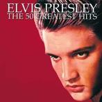 LP gebruikt - Elvis Presley - The 50 Greatest Hits, Zo goed als nieuw, Verzenden