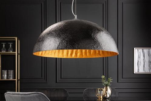 Elegante design hanglamp GLOW 70cm zwart goud hanglamp -, Huis en Inrichting, Lampen | Hanglampen, Ophalen of Verzenden