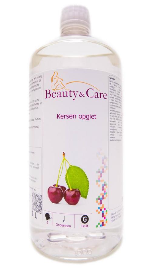 Beauty & Care Kersen opgiet 1 L.  new, Sport en Fitness, Sauna, Fins of Traditioneel, Toebehoren, Nieuw, Ophalen of Verzenden