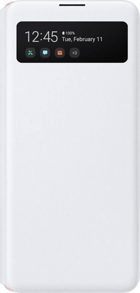 Samsung S View Wallet Hoesje - Samsung A51 5G - Wit, Telecommunicatie, Mobiele telefoons | Hoesjes en Frontjes | Overige merken