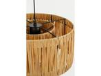 Mica Decorations Elisa Hanglamp - H30 x Ø35 cm - Raffia -, Verzenden, Nieuw