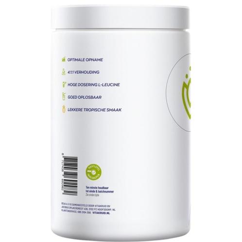 Vitakruid BCAA 4:1:1 Tropical Post-Workout- 540gr, Sieraden, Tassen en Uiterlijk, Uiterlijk | Haarverzorging, Overige typen, Nieuw