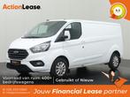 Ford Transit Custom L2 H1 2021 €252 per maand, Zwart, Wit, Nieuw, Dealer onderhouden