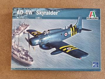 Italeri 2757 AD-4W Skyraider 1:48 SEALED beschikbaar voor biedingen