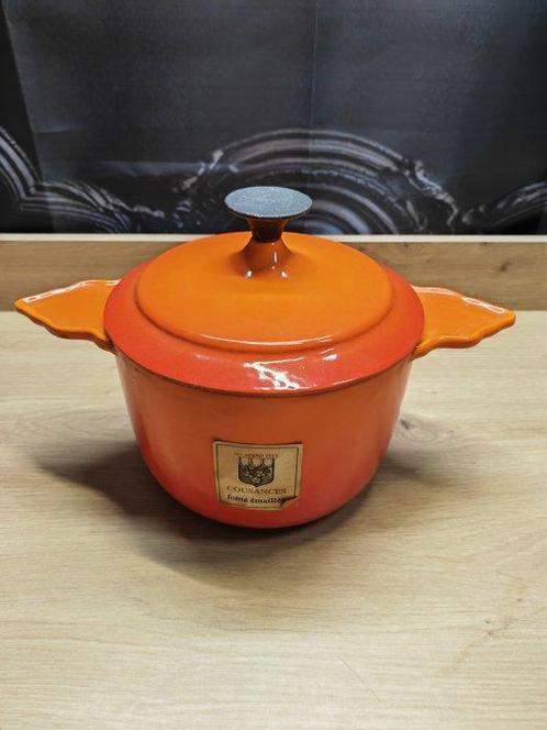 coussances - Braadpan - Emaille fonte, Antiek en Kunst, Antiek | Keukenbenodigdheden