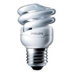 Philips Tornado spaarlamp 8W E27, Nieuw, E27 (groot), Stock spiraal, Minder dan 30 watt