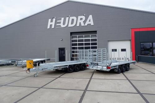 Heudrax Machinetransporter 3500kg 400x150cm, Auto diversen, Aanhangers en Bagagewagens, Nieuw, Ophalen