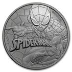 Tuvalu - Marvel Series - Spiderman 1 oz 2017 (50.000 oplage), Zilver, Losse munt, Verzenden