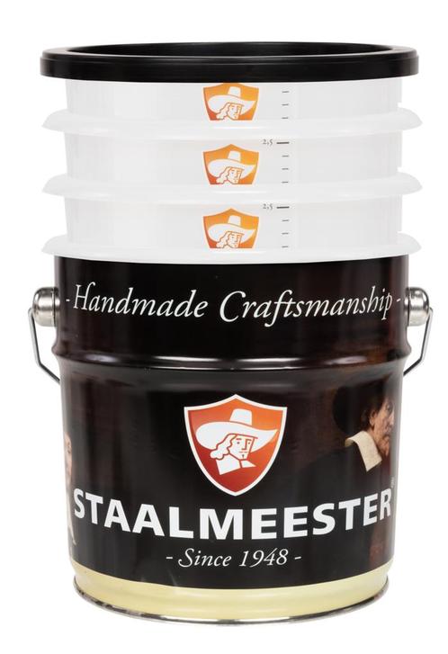 Staalmeester verzetketel XL-set bestaande uit 6 metalen stri, Doe-het-zelf en Verbouw, Verf, Beits en Lak, Nieuw, Ophalen of Verzenden