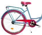 Meisjesfiets 24 inch stevig model roze met blauw van Dall..., Fietsen en Brommers, Fietsen | Meisjes, Ophalen of Verzenden, Nieuw