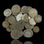 Belgisch-Congo. Lote de 35 Moedas do Congo Belga, Várias