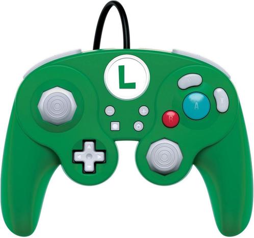 PDP Fight Pad Bedraad Controller voor Switch - Luigi, Spelcomputers en Games, Spelcomputers | Nintendo Switch, Zo goed als nieuw