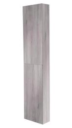 Best Design Blica Grey hoge kolomkast 180cm grijs eiken, Nieuw, Ophalen of Verzenden