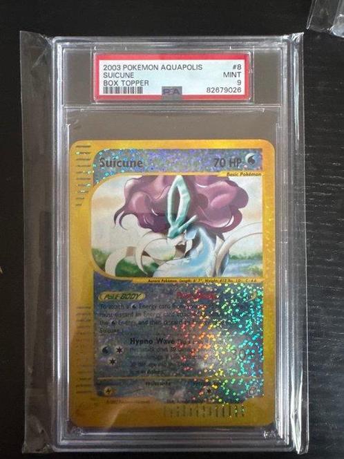 Pokémon - 2 Graded card - Entei, Suicune - PSA 9, Hobby en Vrije tijd, Verzamelkaartspellen | Pokémon