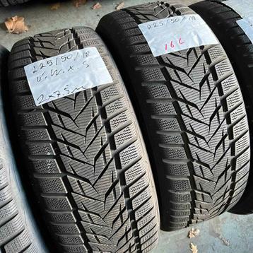 2 x Vredestein Wintrac Xtreme S 225-50-18 Winterbanden 7,5mm beschikbaar voor biedingen