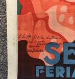 Braulio Ruiz Sanchez - Original Feria de Sevilla poster,, Antiek en Kunst