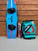 Kitesurf Set Compleet Reedin Supermodel 8m + Board + Bar, Gebruikt, Kitesurf-set, Twintip, 8 m²