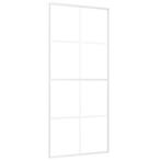 Schuifdeur 90x205 wit glas - Retourdeal! 42% Korting, Doe-het-zelf en Verbouw, Deuren en Horren, 80 tot 100 cm, Binnendeur, Nieuw