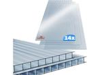 Polycarbonaat Platen - 4 mm Dubbelwandig - UV-Bestendig, Verzenden, Nieuw