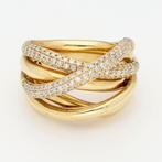 Ring - 18 karaat Geel goud Diamant (Natuurlijk), Sieraden, Tassen en Uiterlijk, Ringen, Nieuw
