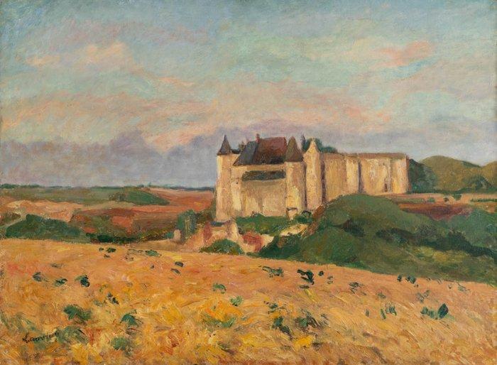 Abel Lauvray (1870-1950) - Le château de Luynes, Antiek en Kunst, Kunst | Schilderijen | Klassiek