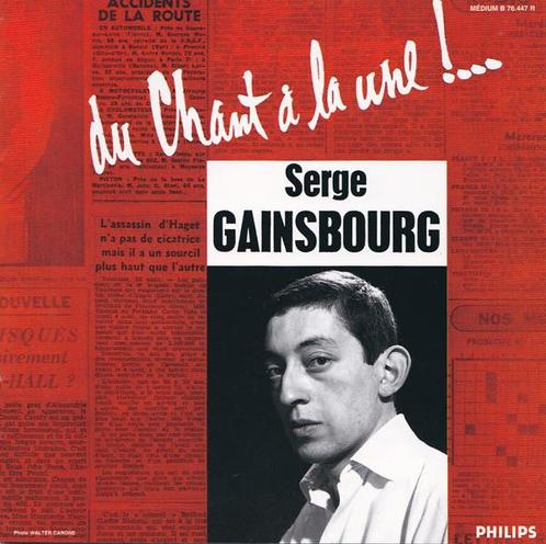 cd - Serge Gainsbourg - Du Chant Ã La Une!..., Cd's en Dvd's, Cd's | Overige Cd's, Zo goed als nieuw, Verzenden