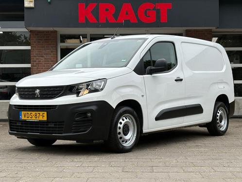 Peugeot Partner 1.5 BlueHDI Premium Long|NAP|1e EIG|cruise c, Auto's, Bestelauto's, Dealer onderhouden, Lease, Zwart, Handgeschakeld