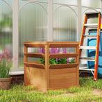 TRUUSK Verhoogde Plantenbak Met Klimrek Open Bodem, Trellis, Tuin en Terras, Bloembakken en Plantenbakken, Verzenden, Nieuw