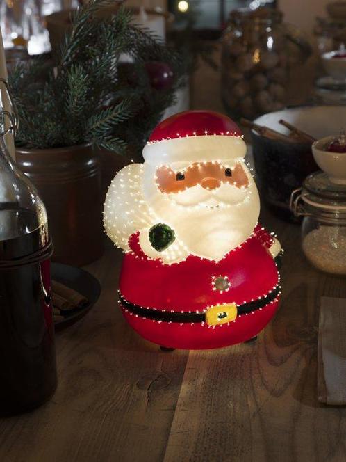 Konstsmide - LED kerstman lichtsensor op batt - warmwit, Diversen, Kerst, Verzenden
