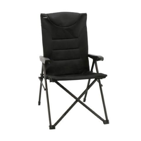 Travellife Barletta stoel Cross zwart (Kampeer Stoelen), Caravans en Kamperen, Kampeeraccessoires, Nieuw, Ophalen of Verzenden