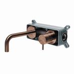 Inbouwkraan Qisani Flow Laag Geborsteld Copper, Ophalen of Verzenden, Nieuw, Kraan