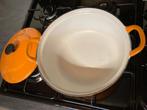 Le Creuset - Braadpan - n°24 - Emaille, bron - Pluim Model