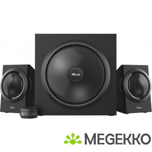 Trust Yuri 2.1 Speakerset met Subwoofer Zwart, Computers en Software, Pc speakers, Nieuw, Verzenden