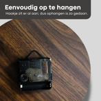 Tyme Wandklok Houten wijzers - 20cm Klok modern - Analoog -, Ophalen of Verzenden, Nieuw