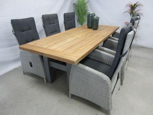 te velde tuinmeubelen ross tuinstoel met yasmani tuintafel, Tuin en Terras, Tuinsets en Loungesets, Nieuw